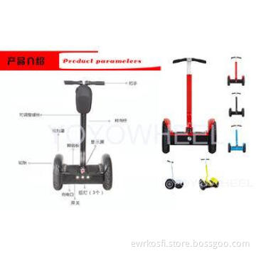 Lithium Battery Powered Electric Chariot Scooter with Gyro
